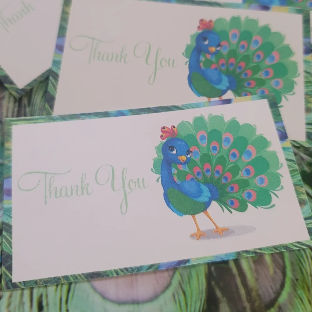 30 cards peacock